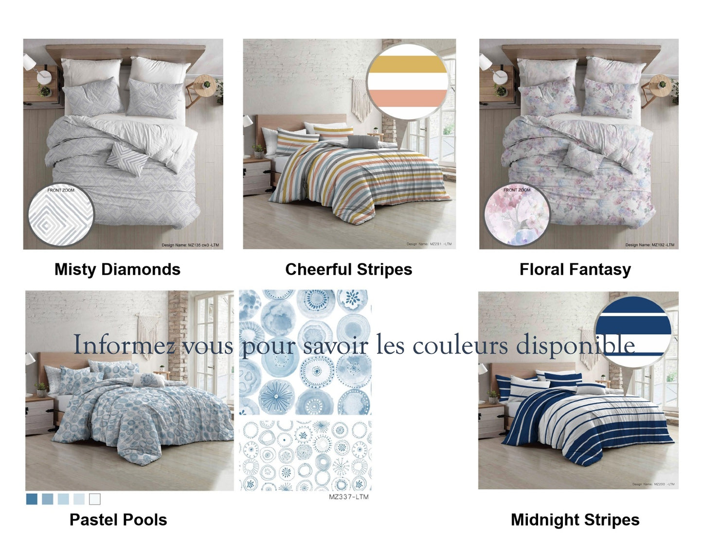 Ensemble de literie complet - Complete Bedding Set